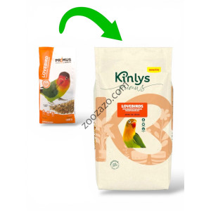 Висококачествена храна за средни Папагали 1 кг. - Benelux Primus LoveBirds